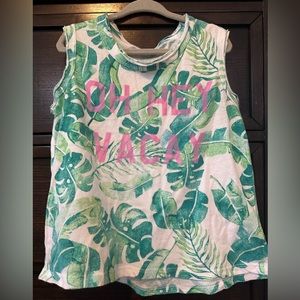 Girls vacation shirt